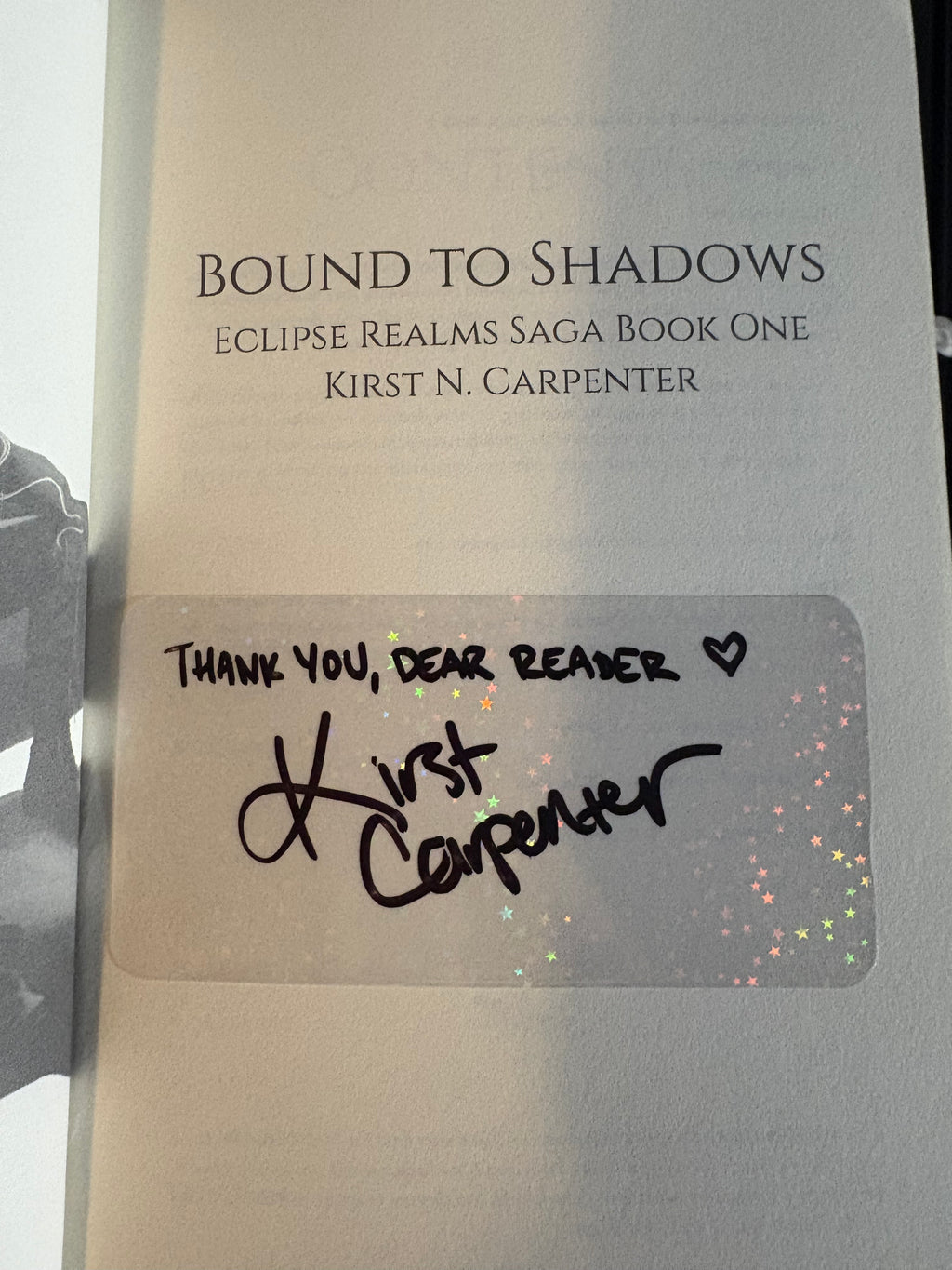 Bound to Shadows (Eclipse Realms Saga Book 1)