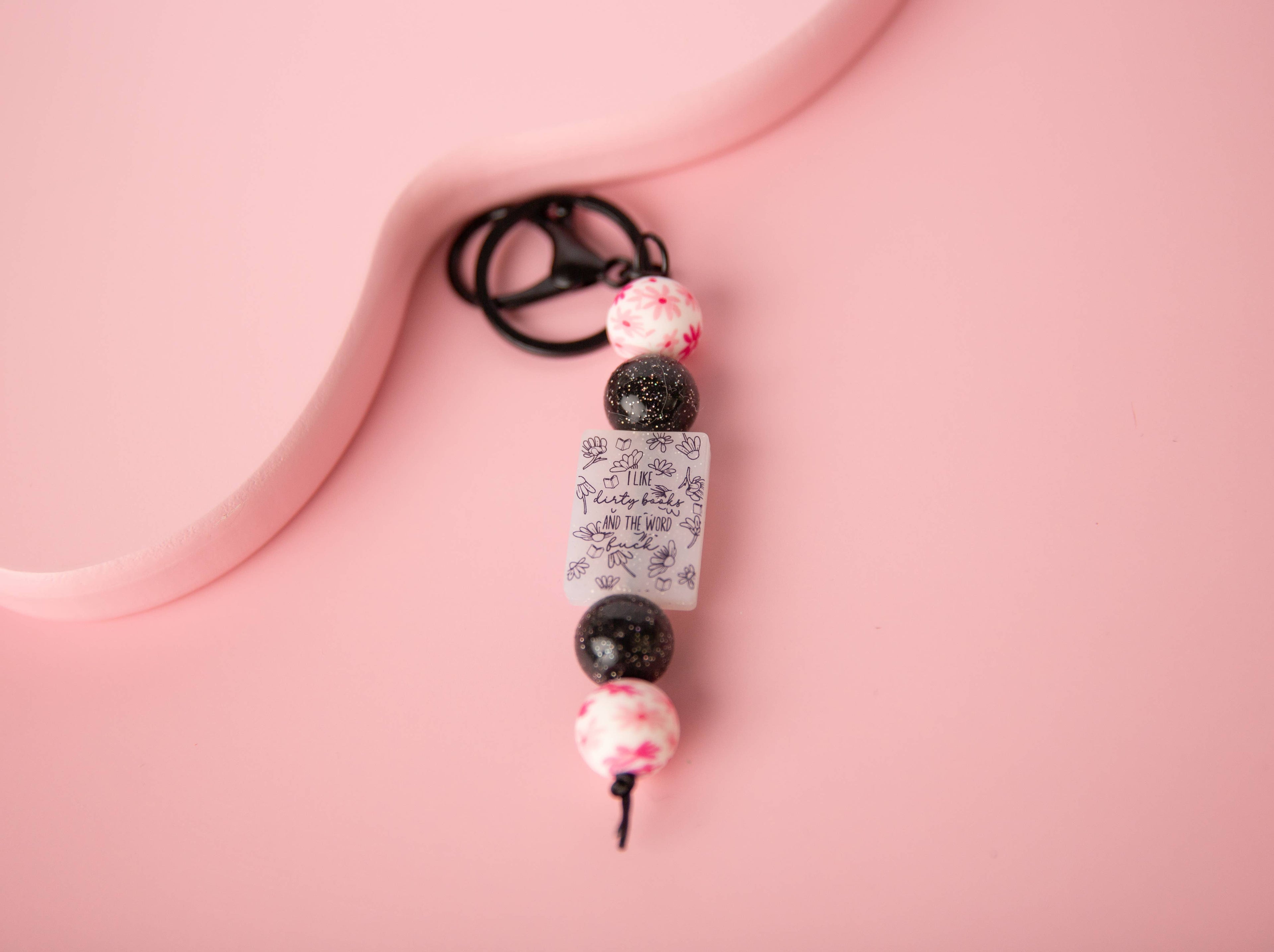  Dirty Books Keychain - Spicy Book Lover Accessory