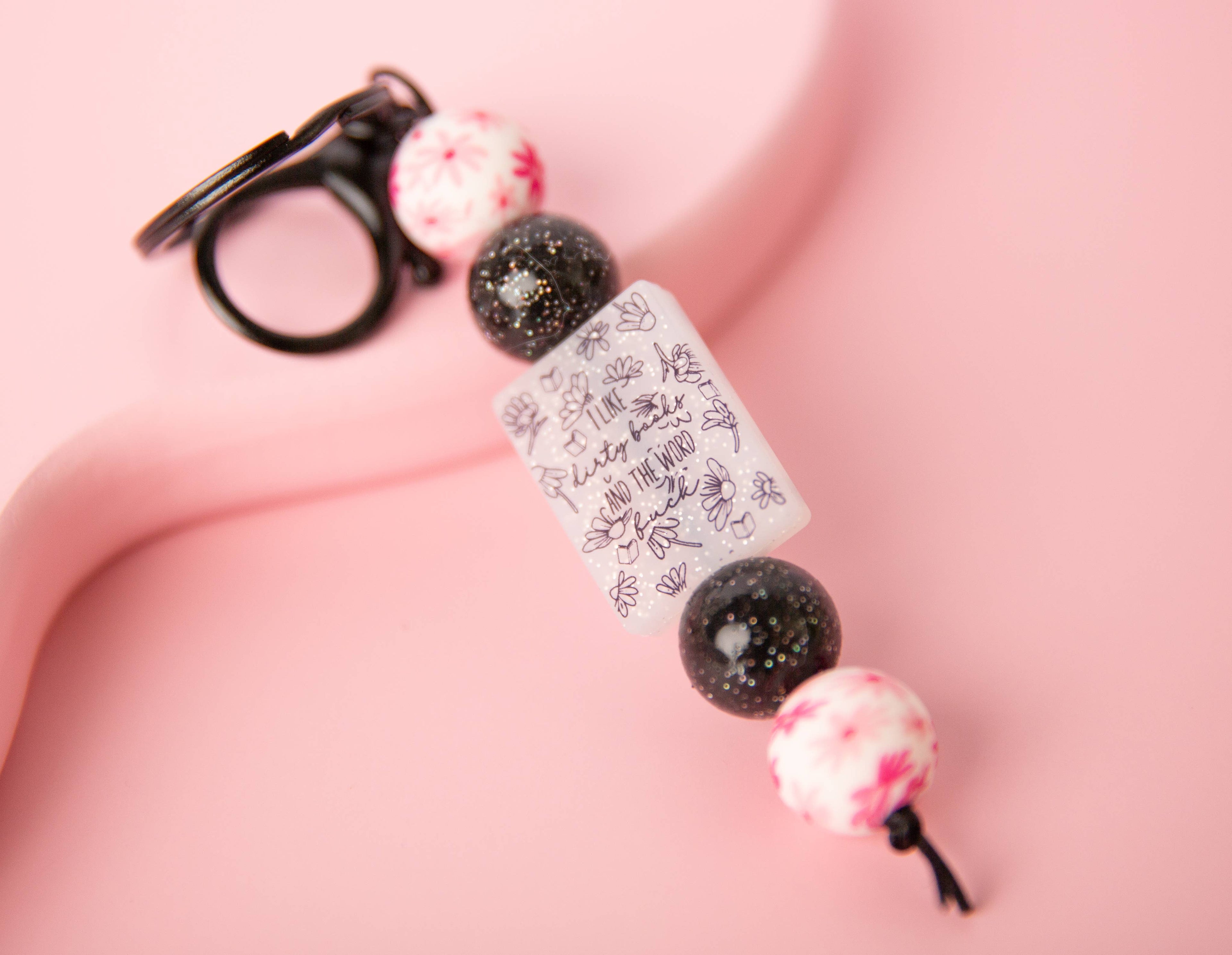  Dirty Books Keychain - Spicy Book Lover Accessory