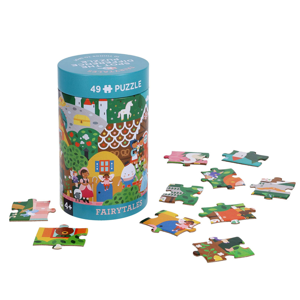 Spot the Difference Puzzle: Fairytales CDU of 6