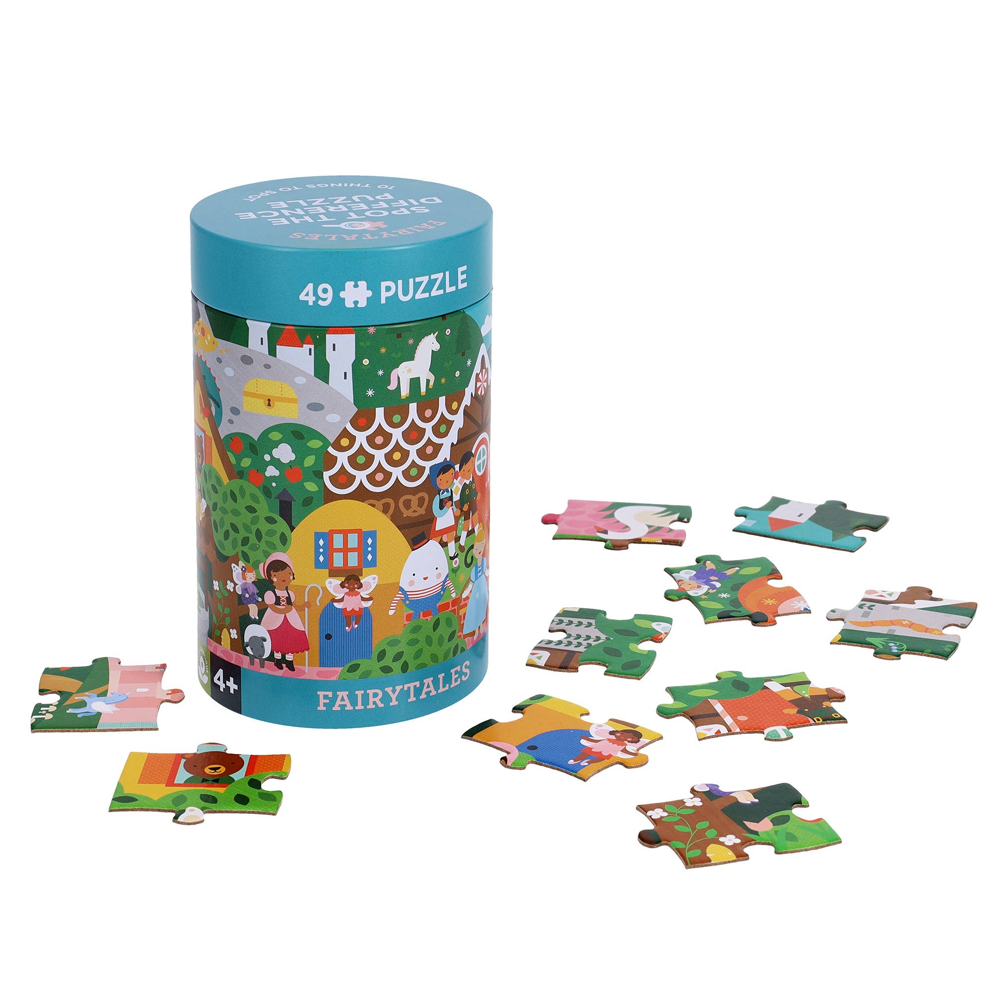 Spot the Difference Puzzle: Fairytales CDU of 6