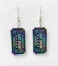 Acrylic Shit Show Earrings