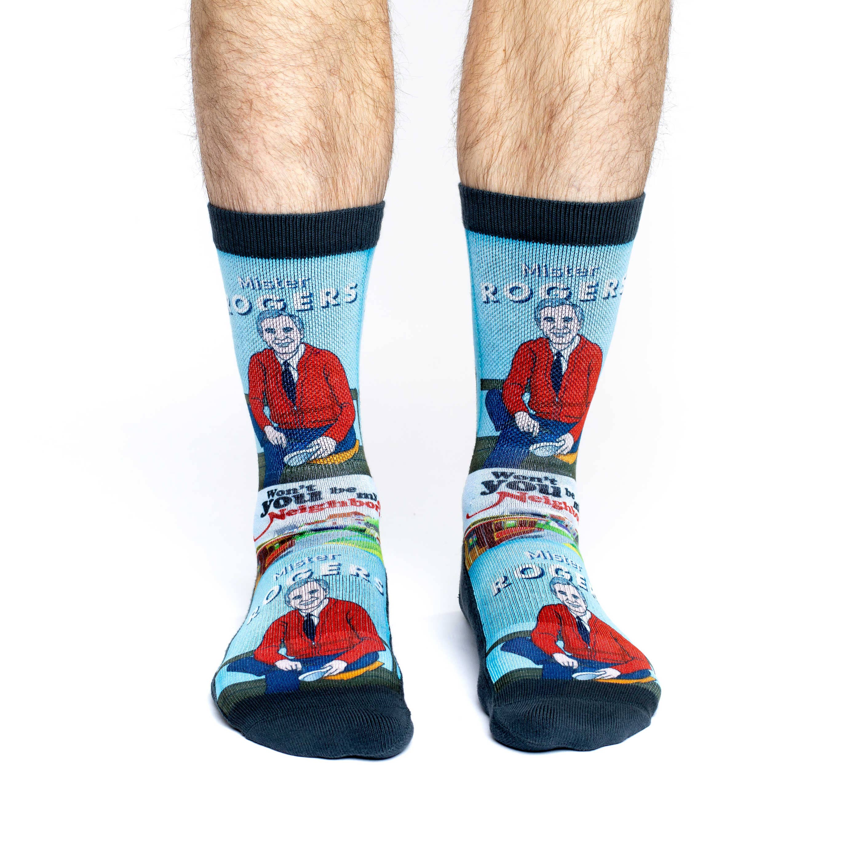 Mister Rogers' Neighborhood Socks: Shoe Size 8-13