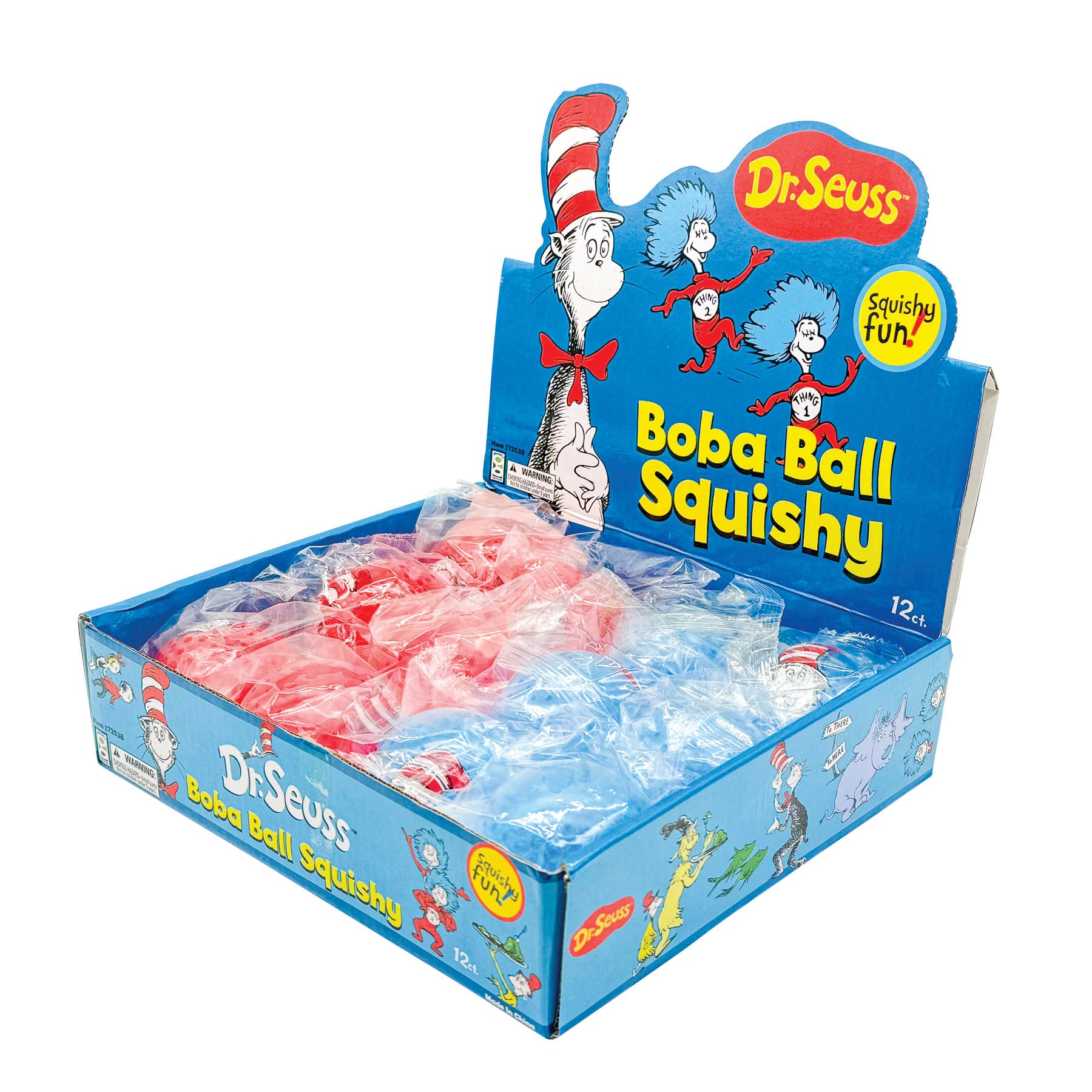 DR SEUSS BOBA BALL SQUISH  12/DSP