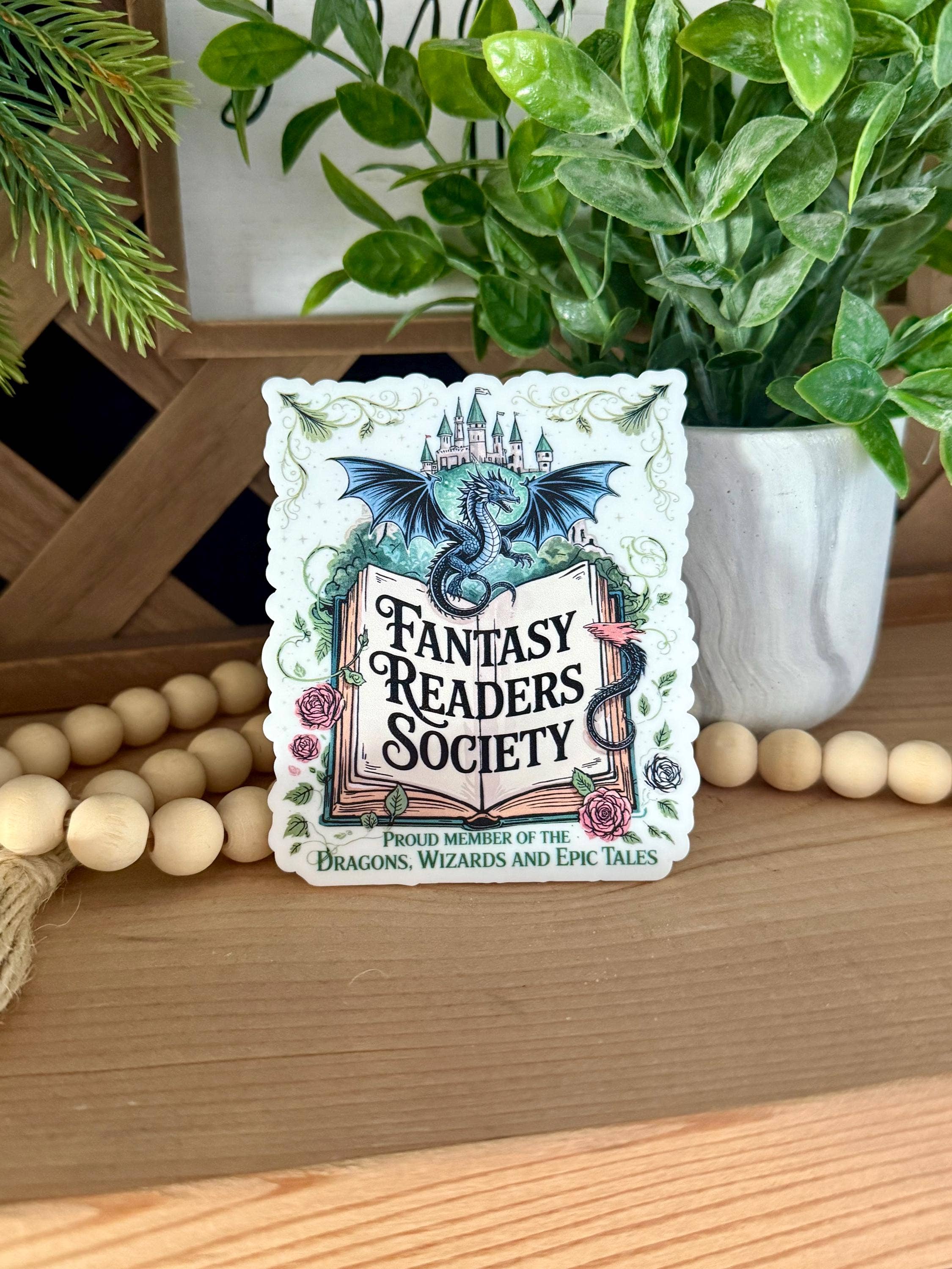 Fantasy Bookish Shelf Sitter Reading Decor Gifts