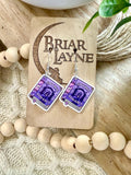 Gothic Romance and Book-Themed Earrings