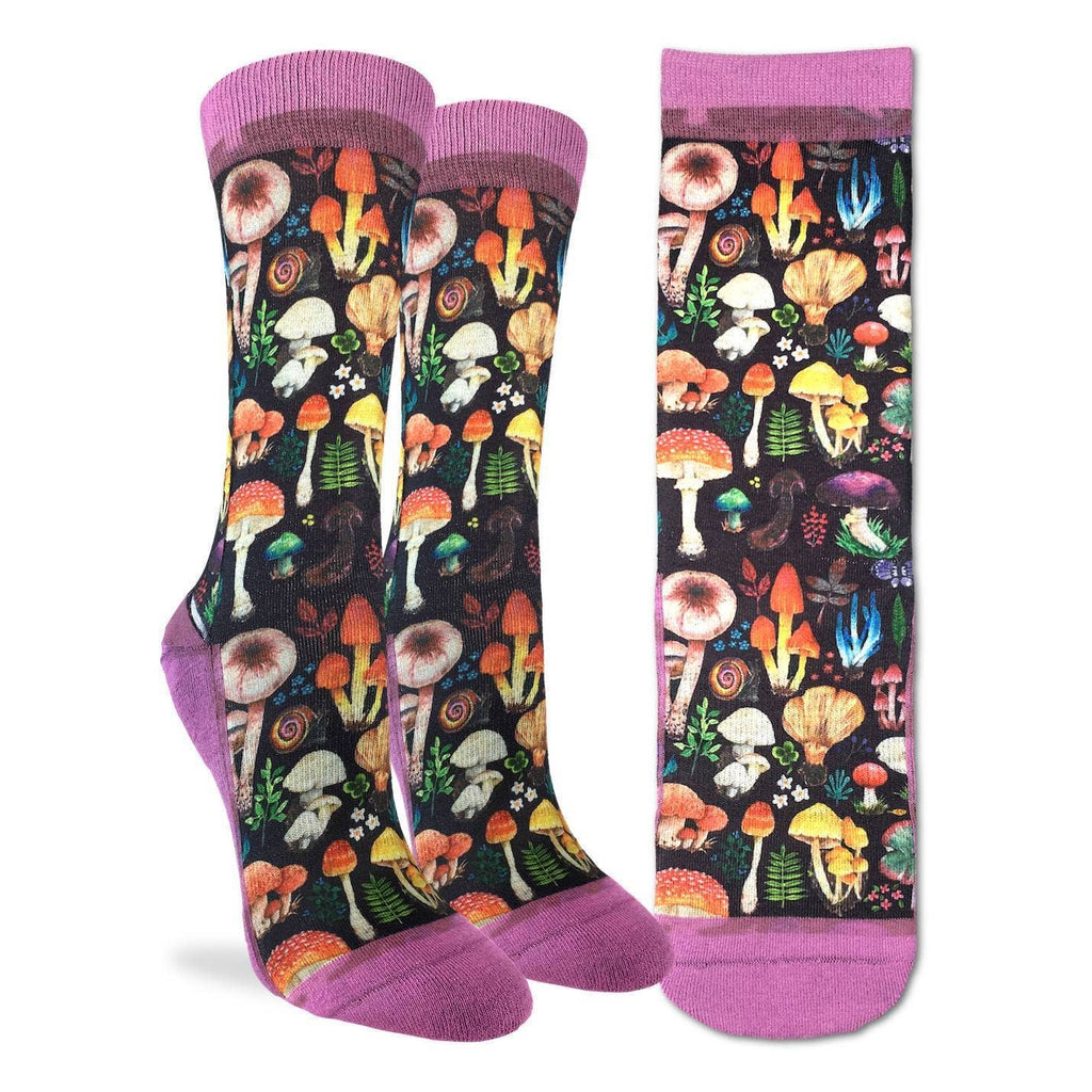 Women's Mushrooms Socks: Shoe Size 5-9