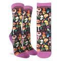Women's Mushrooms Socks: Shoe Size 5-9