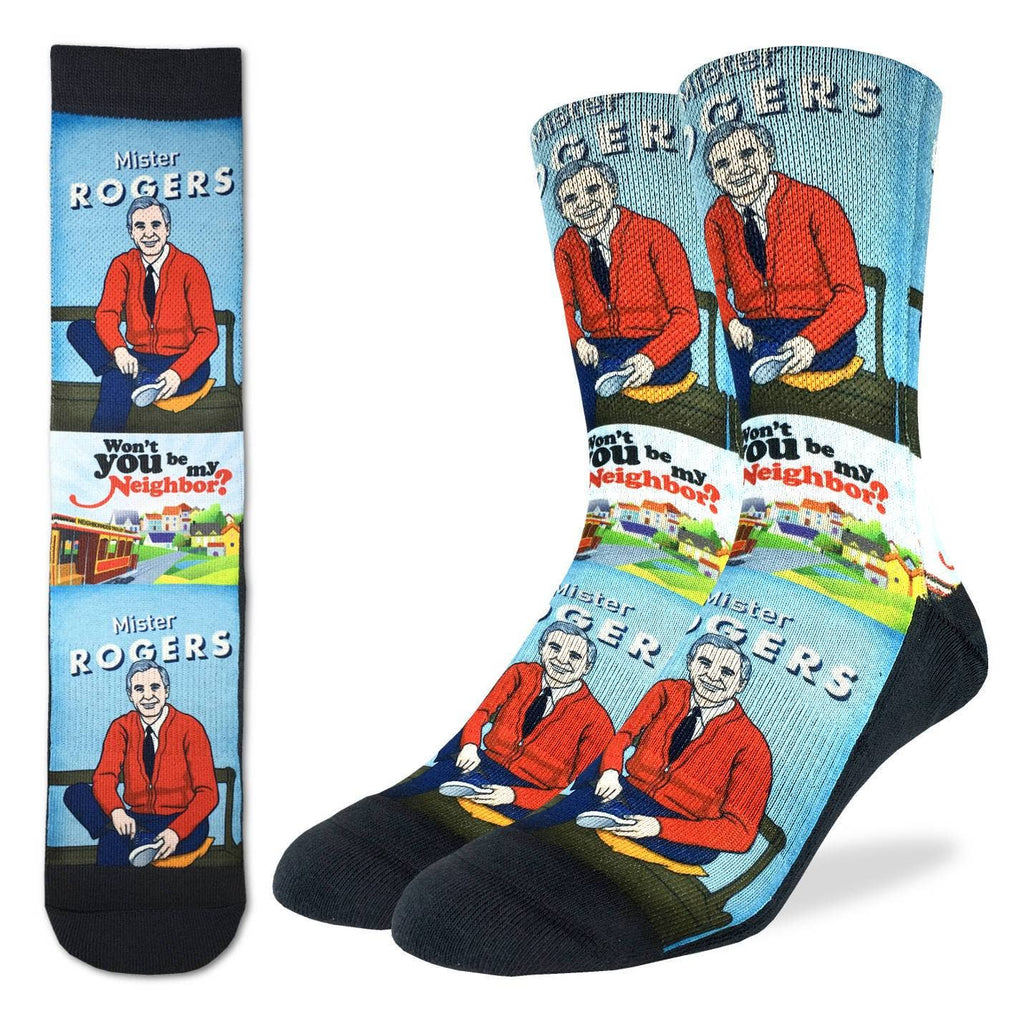 Mister Rogers' Neighborhood Socks: Shoe Size 8-13