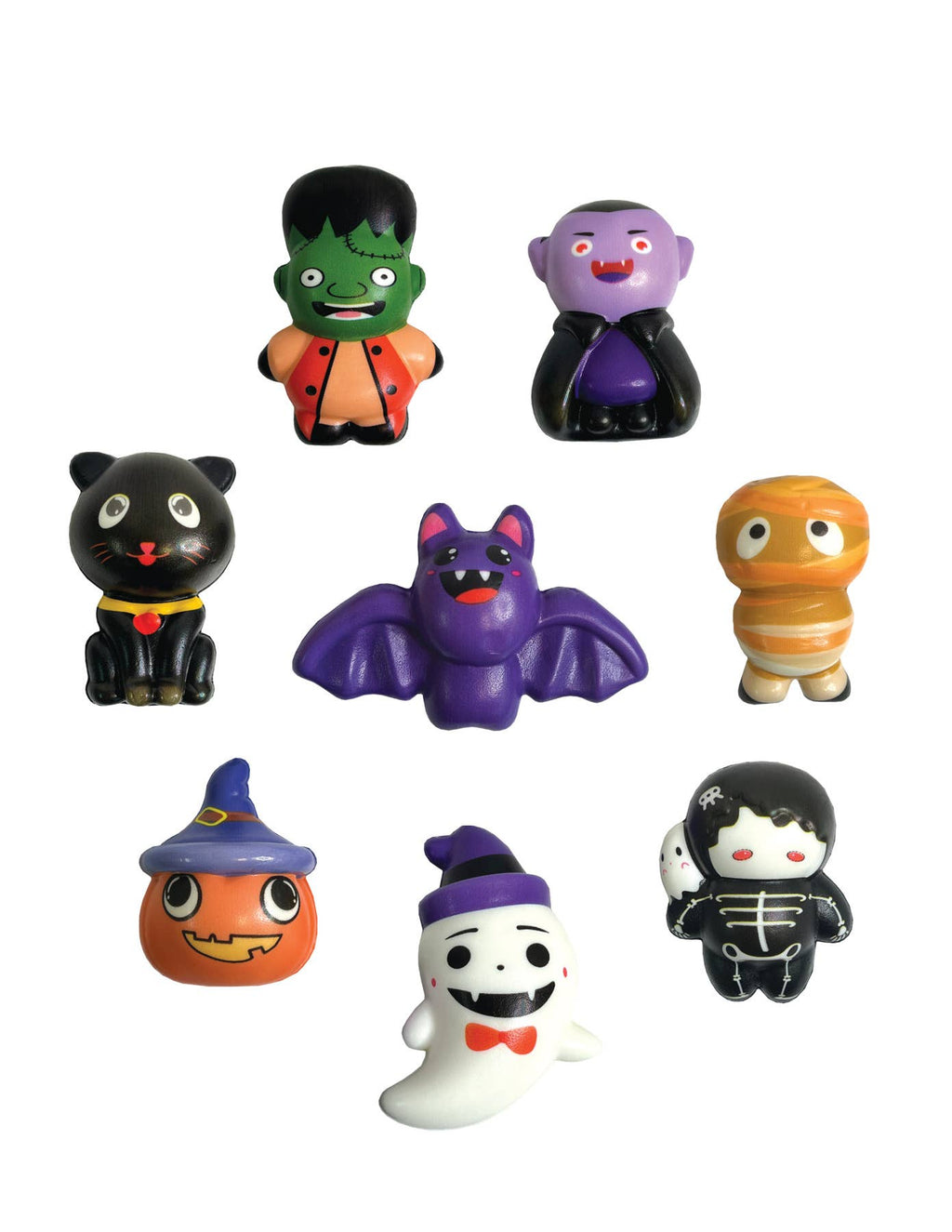 MINI HALLOWEEN SQUISHIES TOY    24/DSP