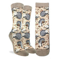 Women's Opossum Socks: Shoe Size 5-9