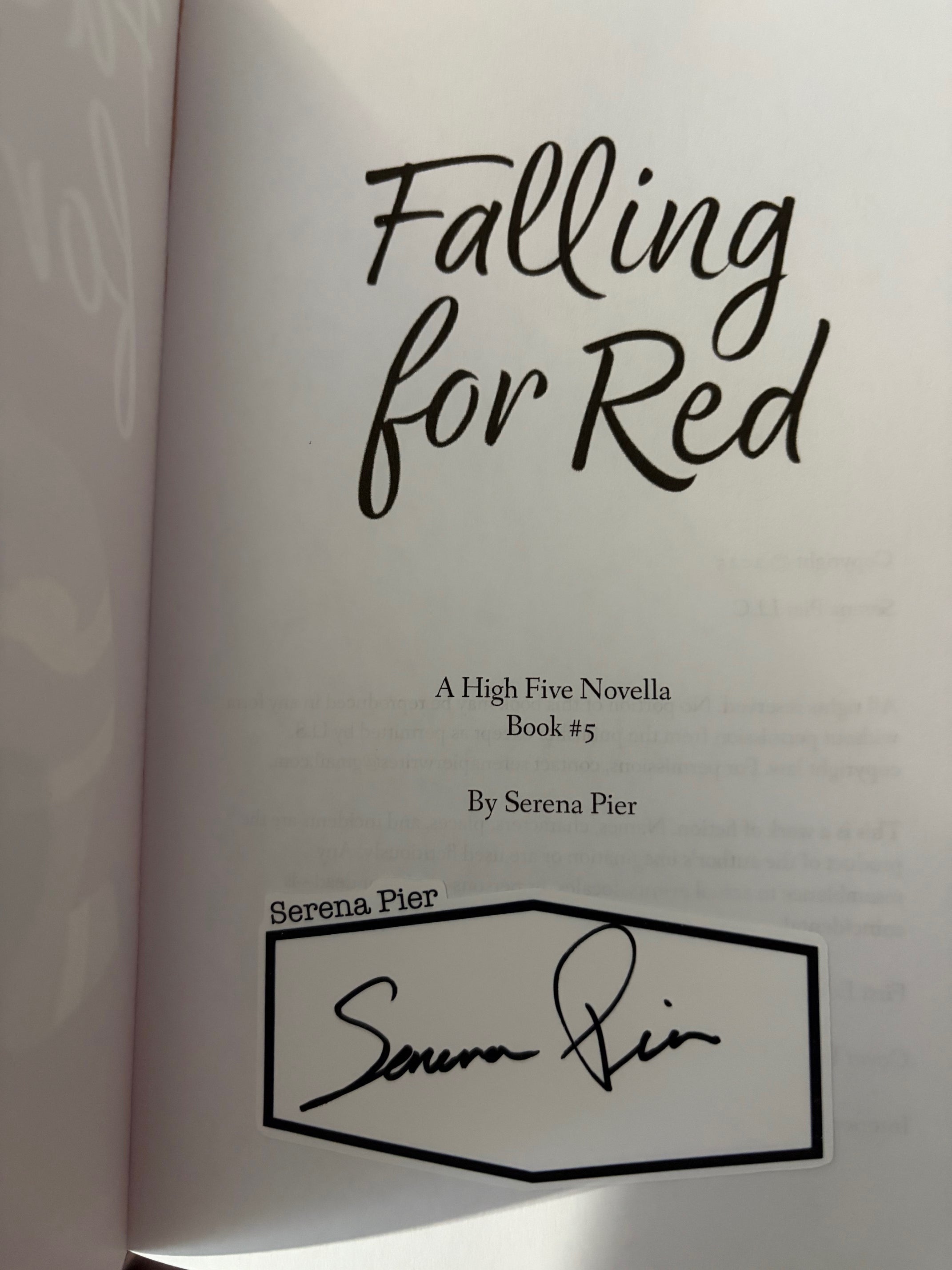 Falling For Red