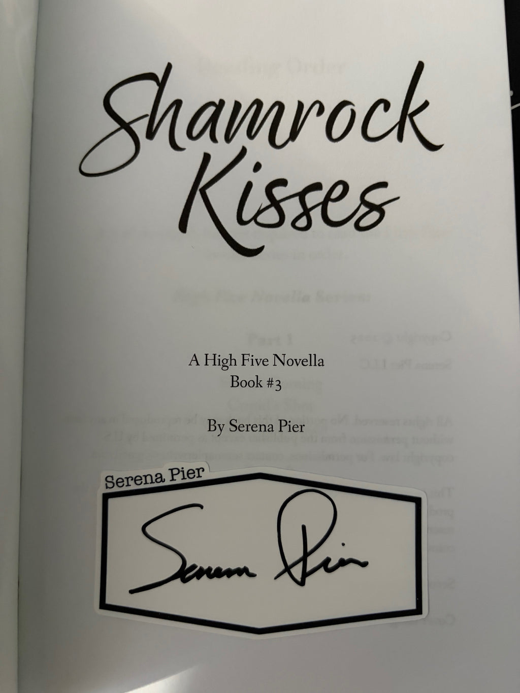 Shamrock Kisses