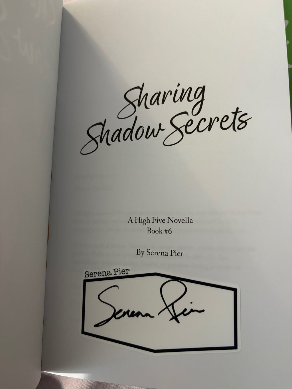 Sharing Shadow Secrets